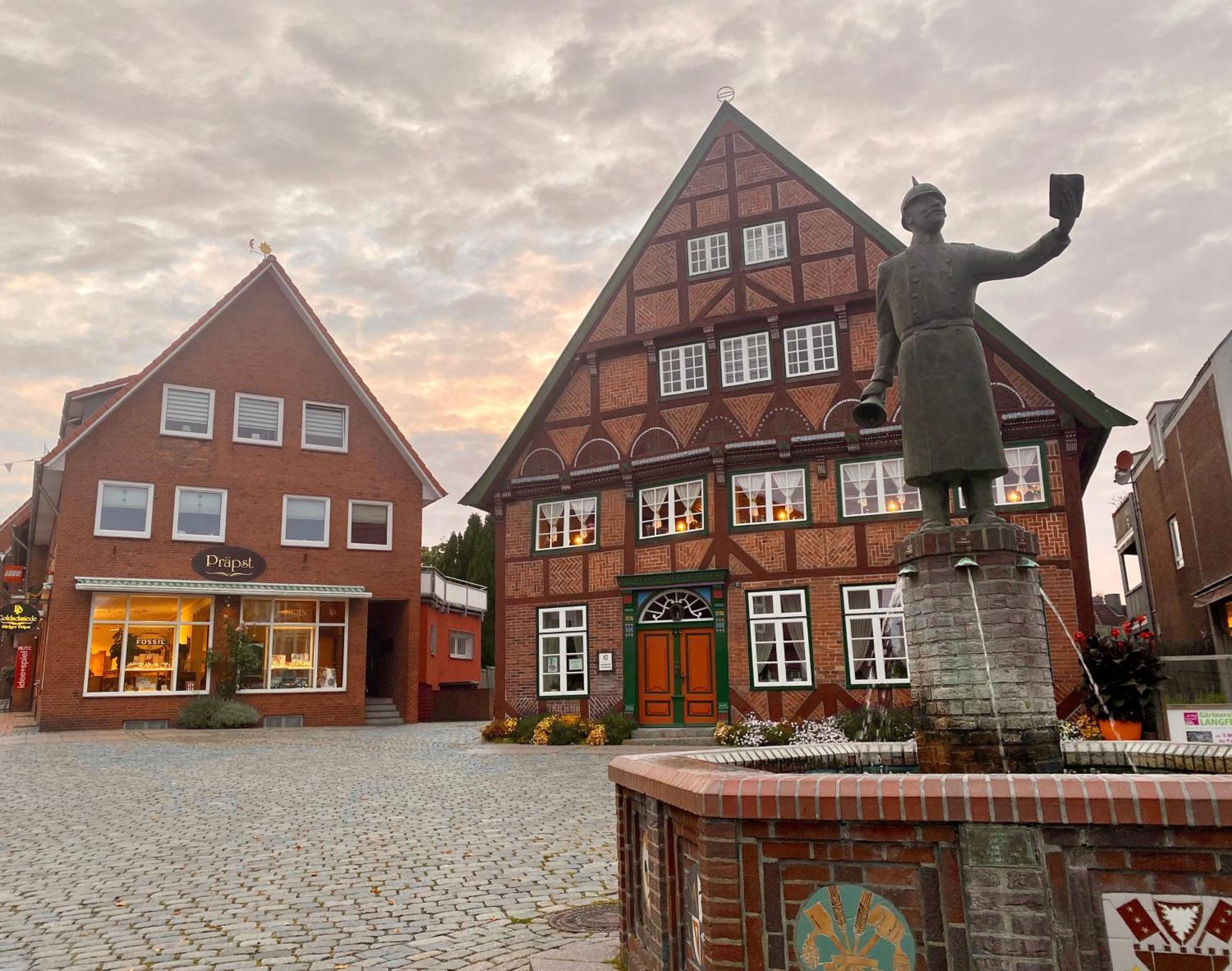 194 Fewo Dat Luetjehuus Mit Dachterrasse Im Ersten Stock ลุทเจนบวร์ก ภายนอก รูปภาพ
